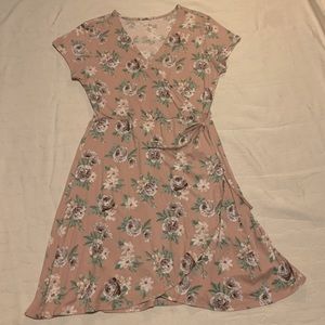 Floral Wrap Sundress